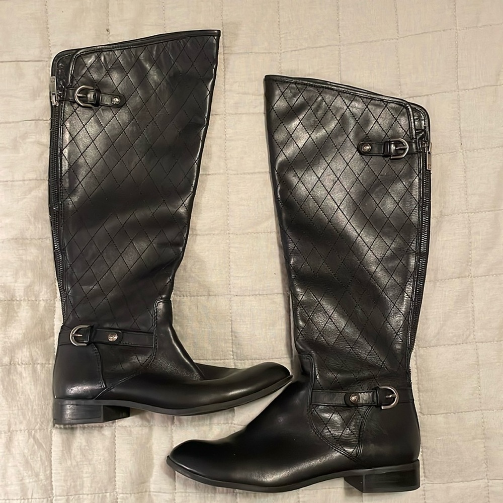 Anne Klein leather boots, size 8.5M